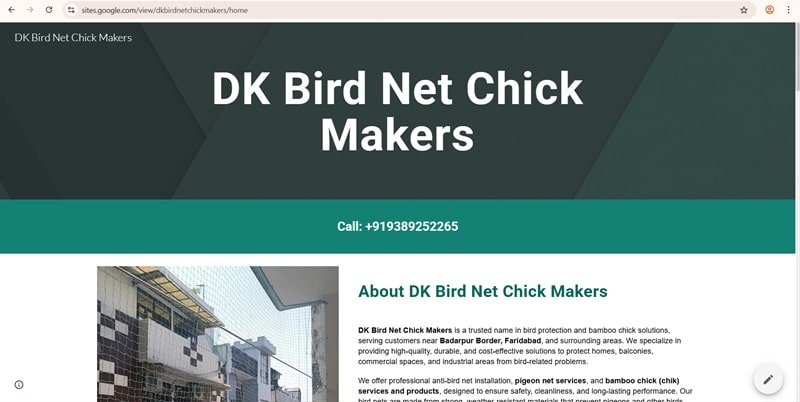 DK Bird Net Chick Makers