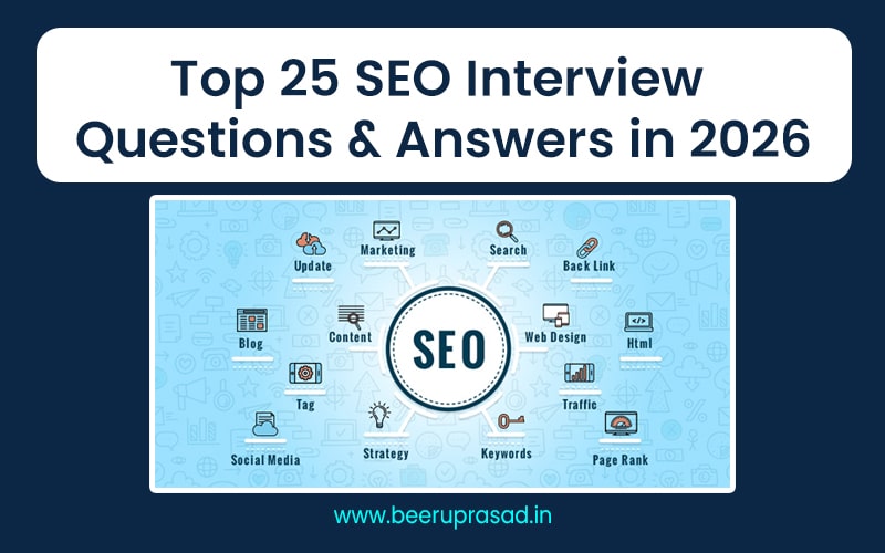 Top 25 SEO Interview Questions and Answers in 2026