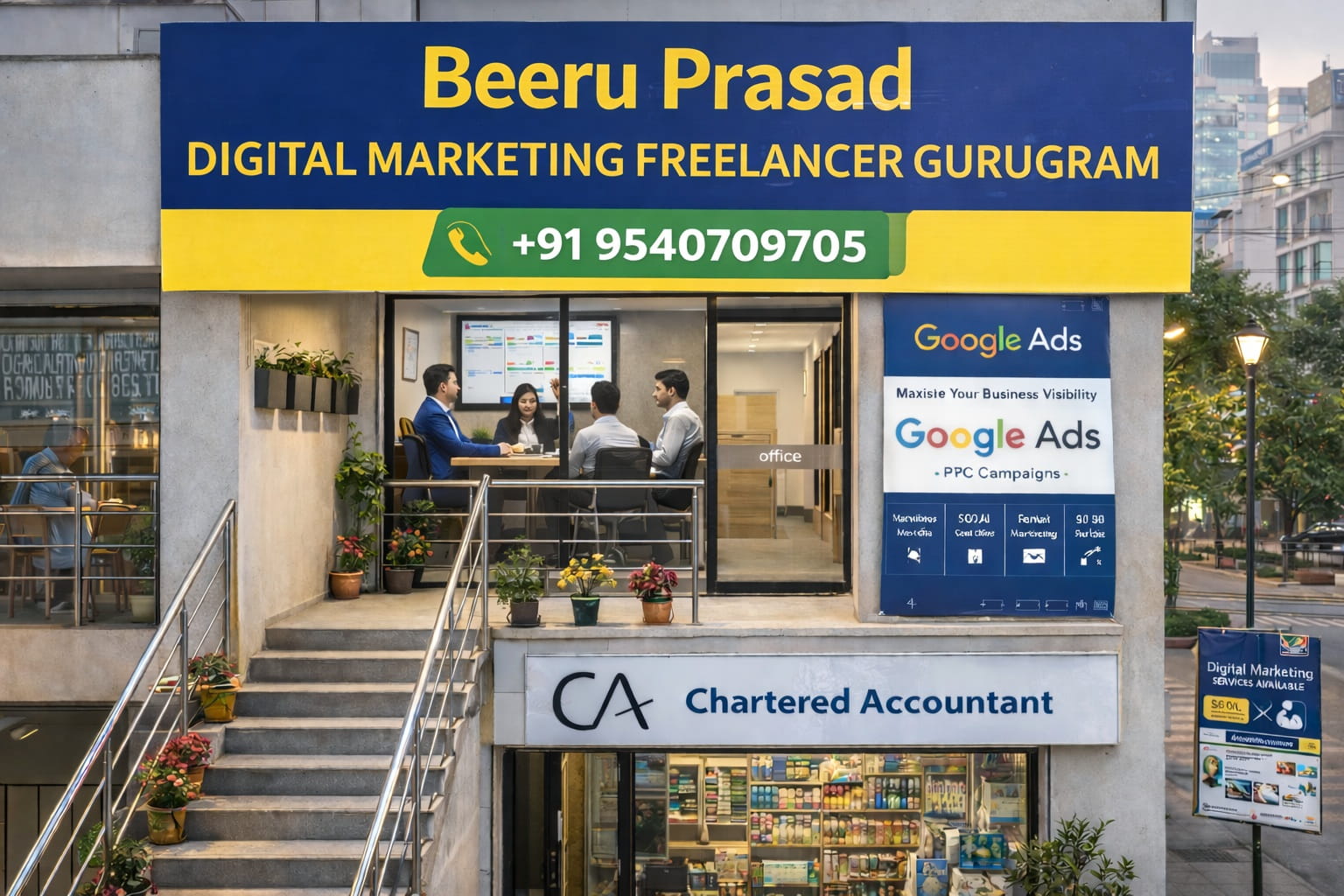 Beeru Prasad Digital Marketing Freelancer Gurugram